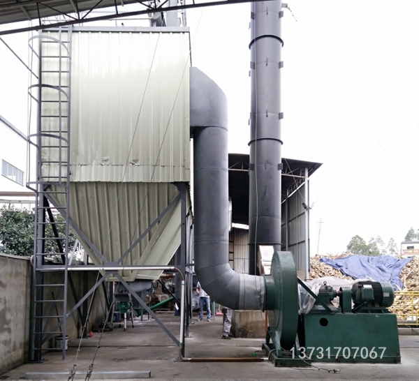 山東荷澤5T生物質鍋爐除塵器安裝完畢 山東荷澤5T生物質鍋爐除塵器安裝完畢