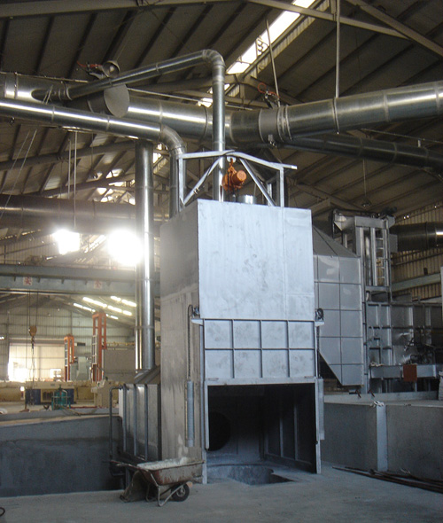 河南長(zhǎng)葛鋁熔煉炒灰機(jī)鋁灰除塵系統(tǒng)10月份交付使用 河南長(zhǎng)葛鋁熔煉炒灰機(jī)鋁灰除塵系統(tǒng)10月份交付使用